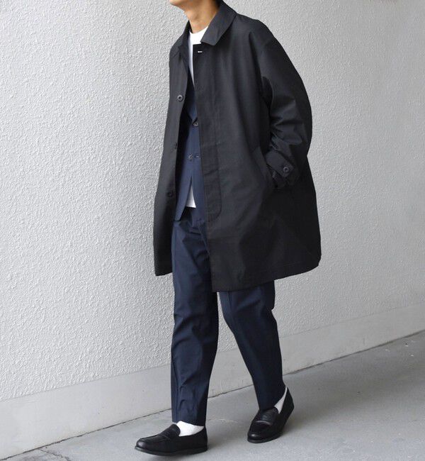 SHIPS any「〈撥水加工〉タスラン SOLOTEX(R) ステンカラー コート 26AW◇」|ステンカラーコート|
