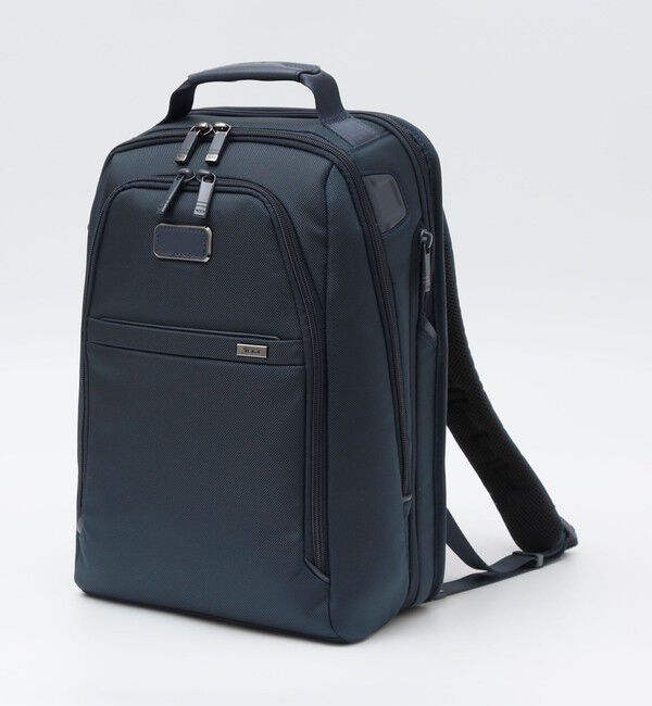 SHIPS「【SHIPS別注】TUMI: ALPHA ミディアム 15インチ エクスパンダブル パックパック」|リュック|ネイビー