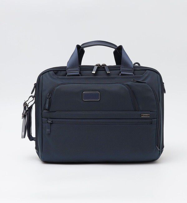 SHIPS「【SHIPS別注】TUMI: ALPHA 3WAY コンバーチブル ブリーフ」|ビジネスバッグ|ネイビー