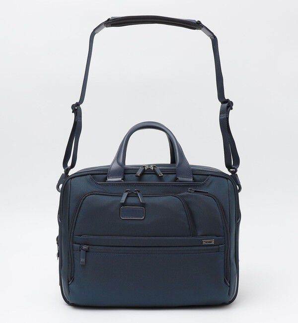 SHIPS「【SHIPS別注】TUMI: ALPHA ミディアム 15インチ エクスパンダブル ブリーフケース」|ビジネスバッグ|