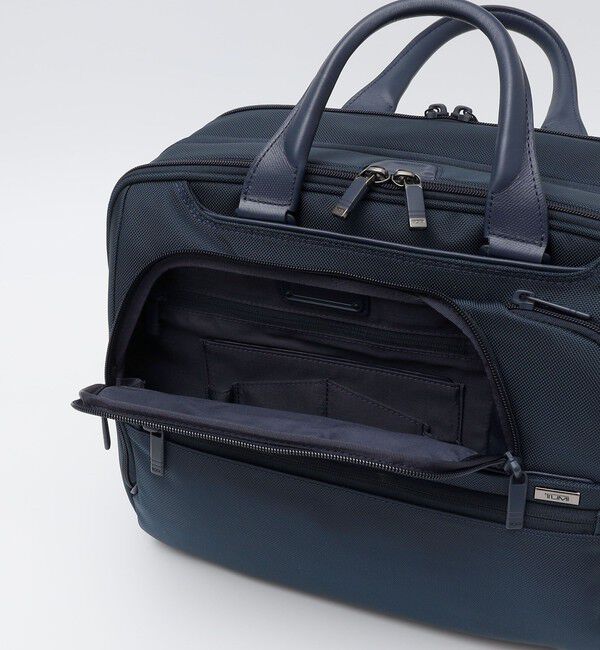 SHIPS「【SHIPS別注】TUMI: ALPHA ミディアム 15インチ エクスパンダブル ブリーフケース」|ビジネスバッグ|