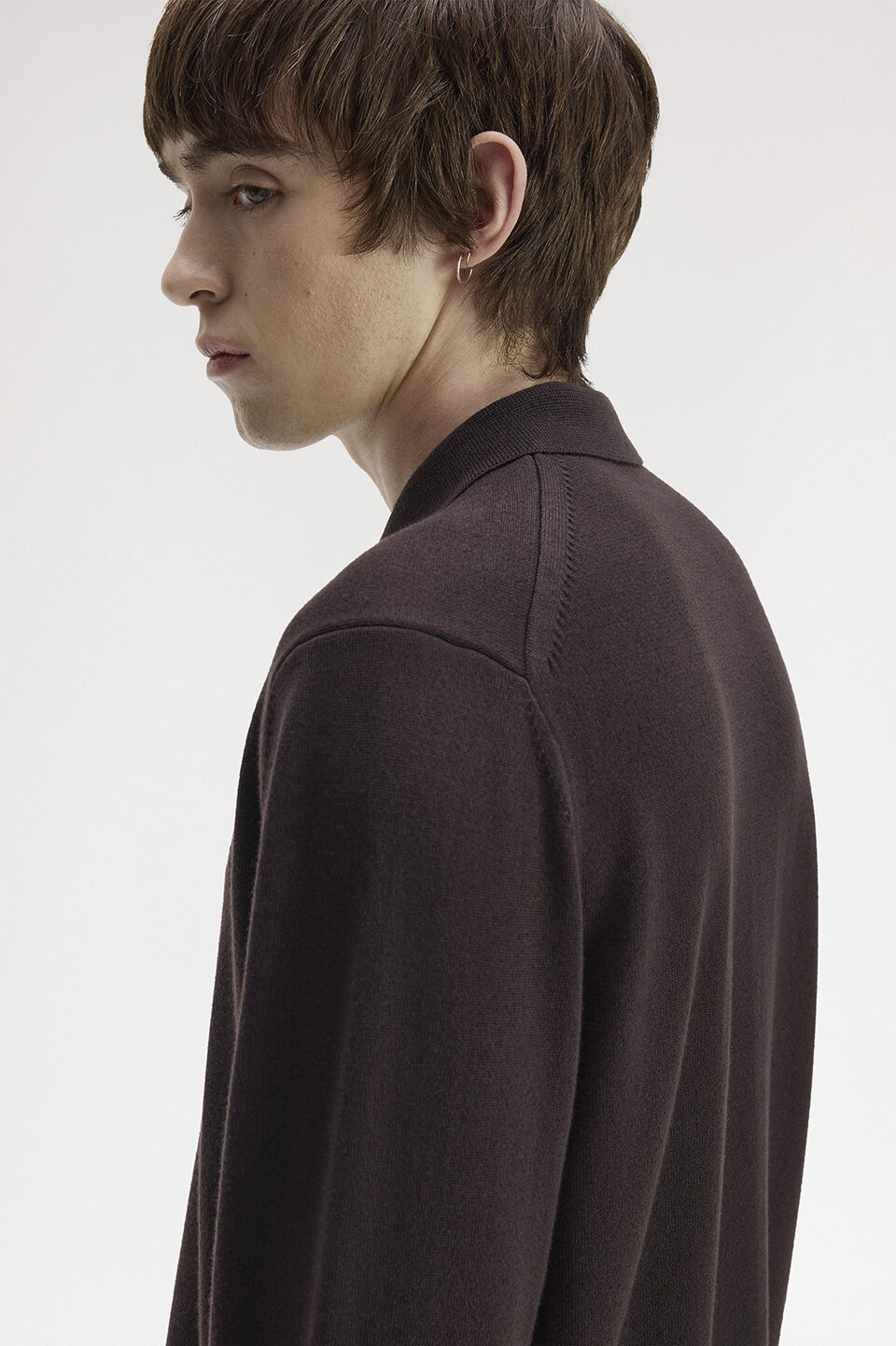 FRED PERRY 「FRED PERRY／CLASSIC KNITTED SHIRT／長袖ニットポロシャツ」|ポロシャツ|