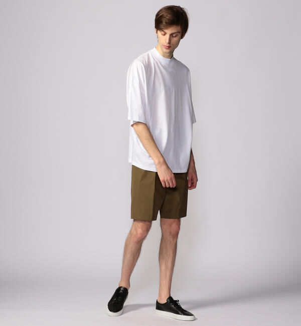 CABaN「CABaN コットン ビルドネックTシャツ」|Tシャツ・カットソー|