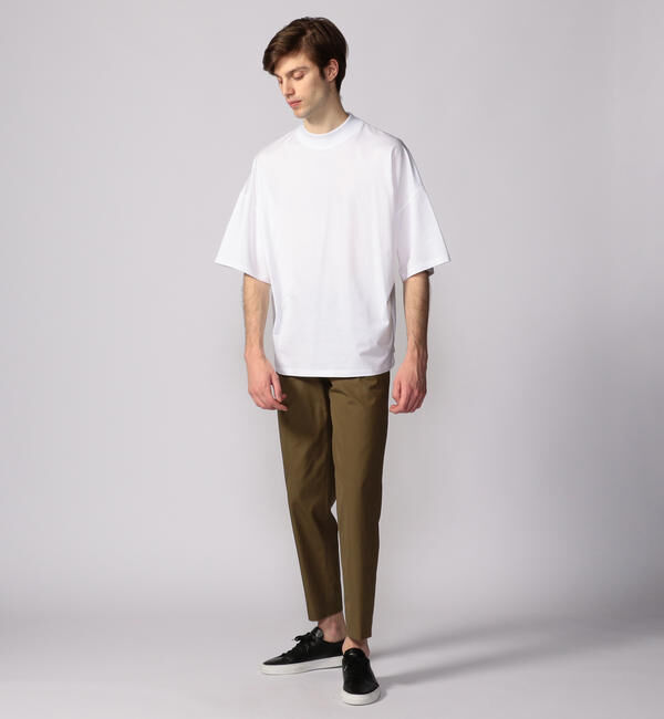 CABaN「CABaN コットン ビルドネックTシャツ」|Tシャツ・カットソー|