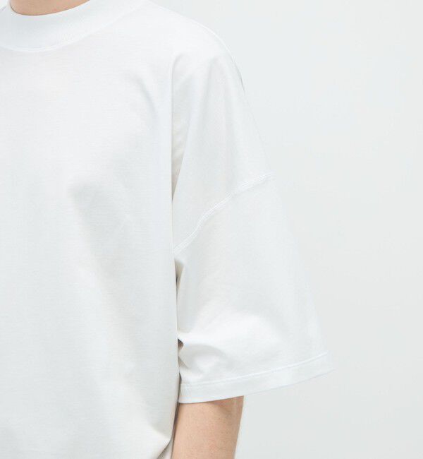 CABaN「CABaN コットン ビルドネックTシャツ」|Tシャツ・カットソー|