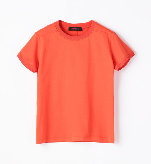 CABaN「コットン リブコンビクルーネックプルオーバー」|Tシャツ・カットソー|