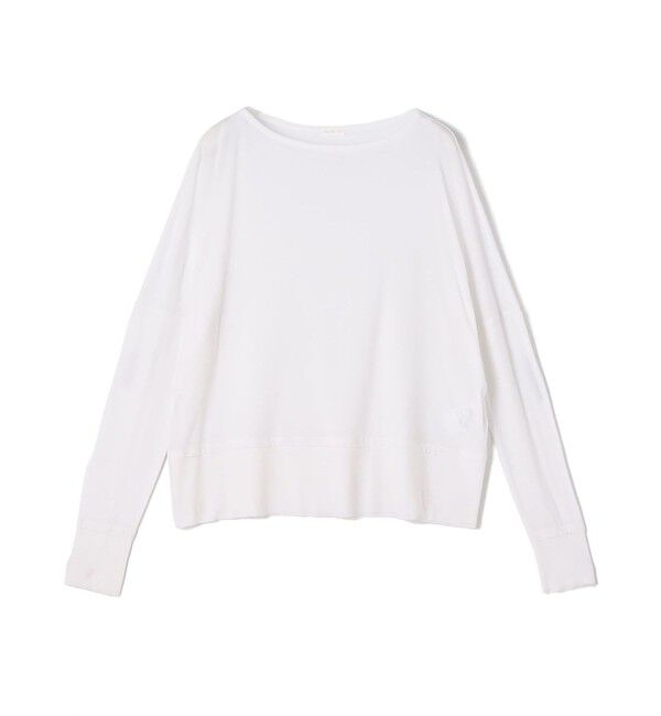 GALERIE VIE「ガーゼフライスジャージー ボートネックプルオーバー」|Tシャツ・カットソー|11 ホワイト