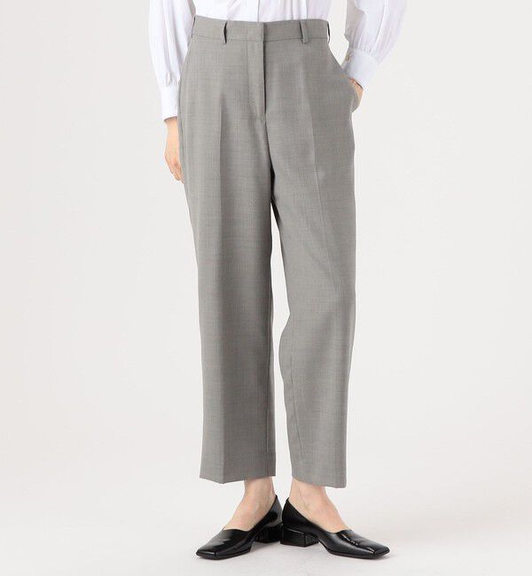 Ballsey「ライトカルゼ センタープレスストレートパンツ」|その他|