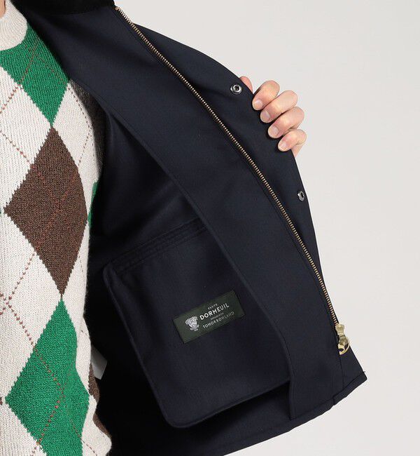 TOMORROWLAND MENS「【別注】Barbour Spey ウール ブルゾン」|ブルゾン・スタジャン|