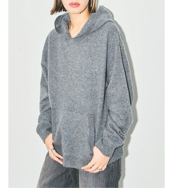  「《予約》HOODIE ニット」|ニット・セーター|