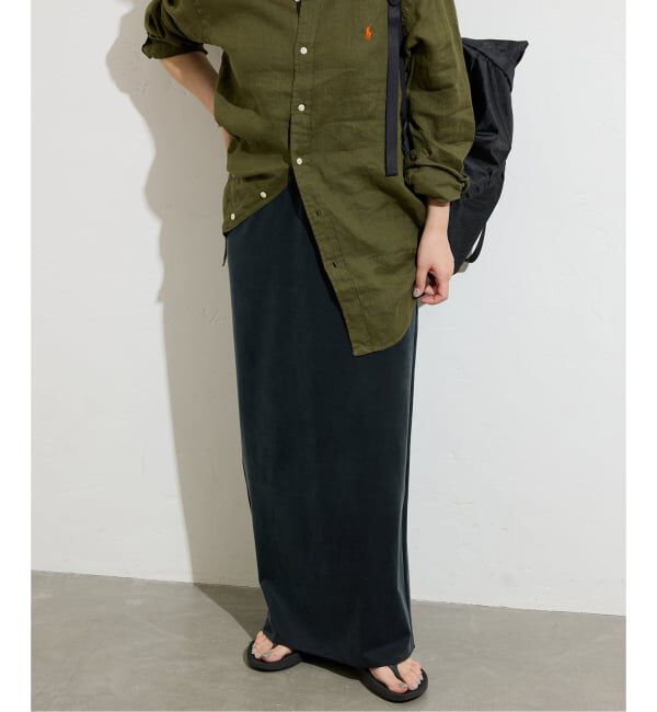 JOURNAL STANDARD「《追加》フィブリルキュプラジャージーマキシスカート」|スカート|