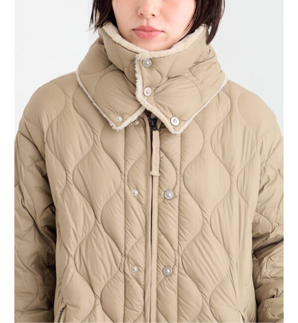 U by SPICK&SPAN「《予約》TAION / タイオン MILITARY REVERSIBLE DOWN NECK WARM」|マフラー|