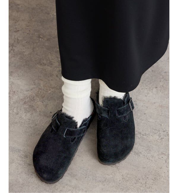 U by SPICK&SPAN「BIRKENSTOCK/ビルケンシュトック BOSTON SHEARING」|スリッポン|