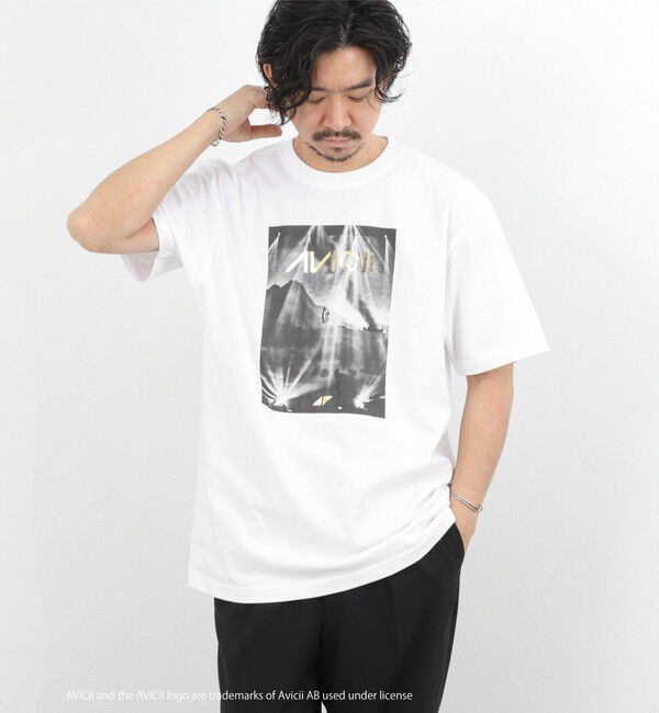 NOLLEY'S goodman「【GOOD ROCK SPEED】AVICII アーティスト プリントTシャツ 26SS」|Tシャツ・カットソー|