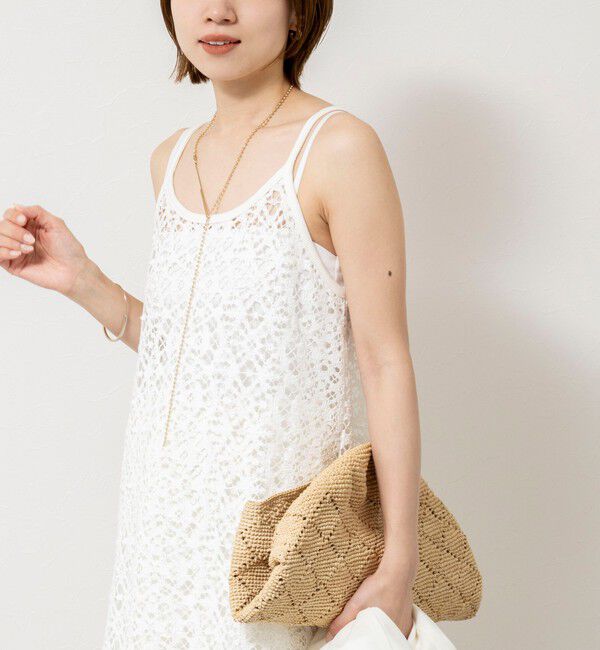 NOLLEY'S sophi「ウォッシャブルクロッシェレースキャミワンピース」|ワンピース|