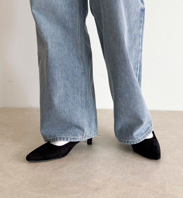 fredy emue「【待望の新色＆サイズ展開追加／@sora_522m企画】BASIC STRAIGHT DENIM」|デニム|