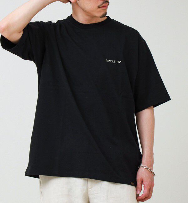 GLOSTER「【PENDLETON/ペンドルトン】Back Print Tee」|Tシャツ・カットソー|