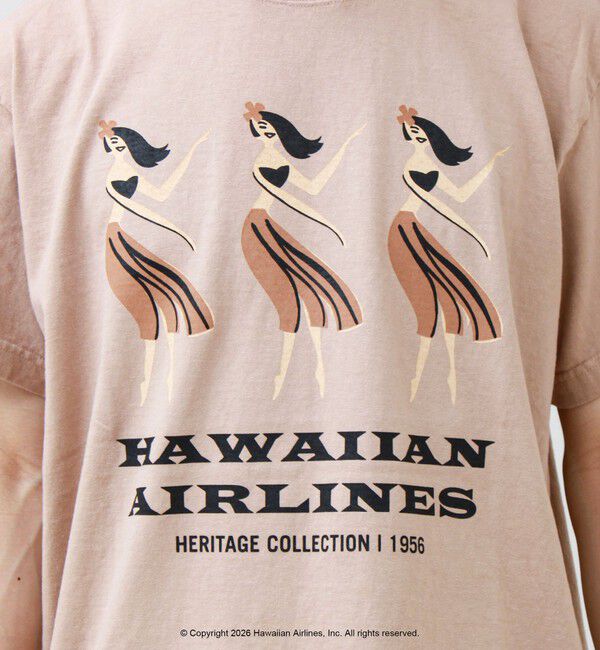 GLOSTER「【GOOD ROCK SPEED】HAWAIIAN AIRLINE ロゴTシャツ」|Tシャツ・カットソー|