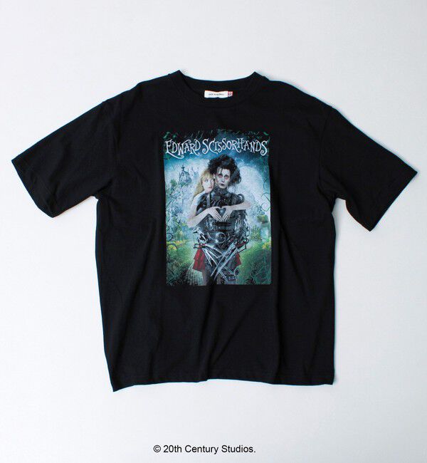 GLOSTER「【GOOD ROCK SPEED】『シザーハンズ』半袖プリントTシャツ」|Tシャツ・カットソー|ブラック