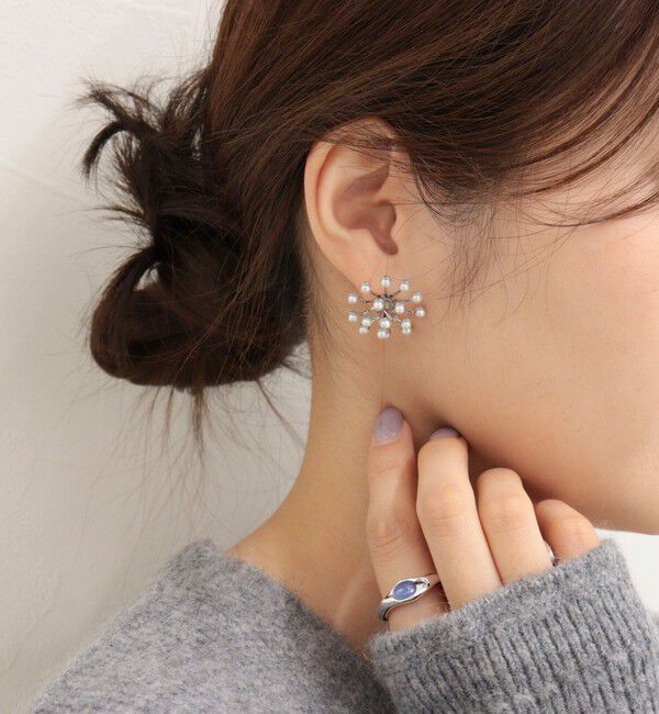 fredy emue「パールハナビピアス」|ピアス|
