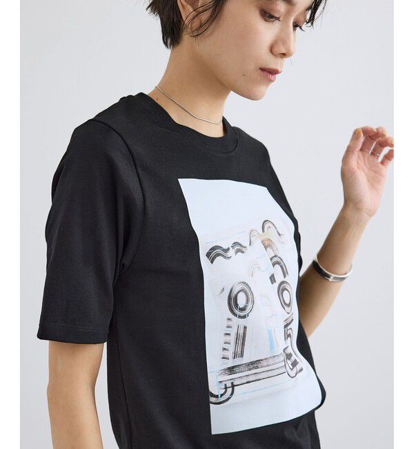 SALON adam et rope'「【Lee Izumida by SALON】プリントコンパクトT」|Tシャツ・カットソー|