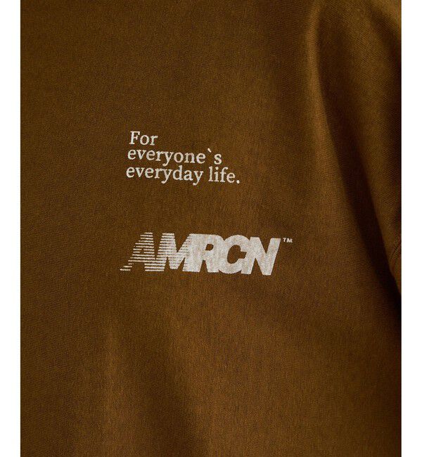 SALON adam et rope'「【Americana（アメリカーナ）】リバースウィーブ L/S T ／ロングスリーブTシャツ」|Tシャツ・カットソー|