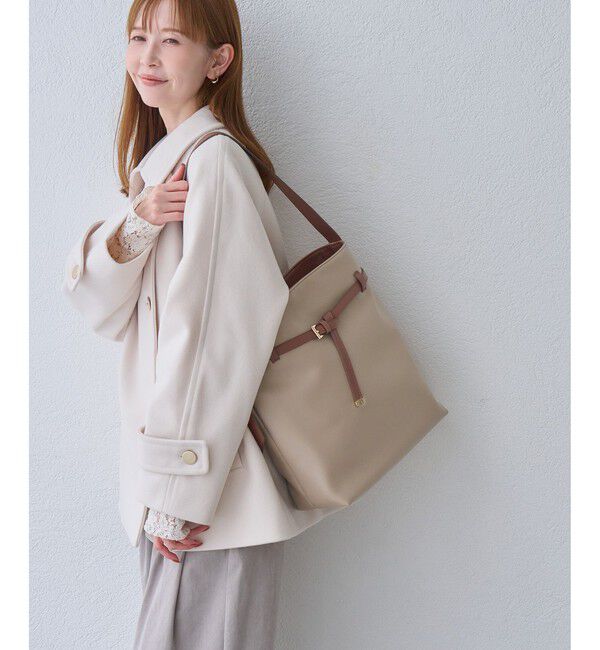 ROPE PICNIC PASSAGE「me fit BAG ベルトデザインナイロンコンビバッグ/撥水・軽量・2個セット」|ショルダー・メッセンジャー|