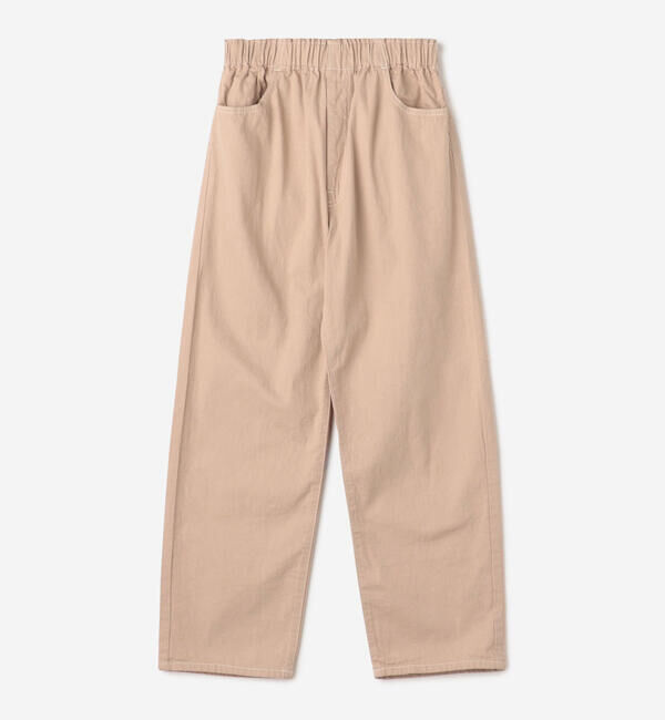 DANTON「DANTON | カラーデニム イージーパンツ WOMEN」|デニム|PINK系1