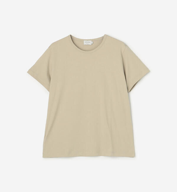 handvaerk「handvaerk | 60/2 CREW NECK T-SHIRT WOMEN」|Tシャツ・カットソー|WHITE系1
