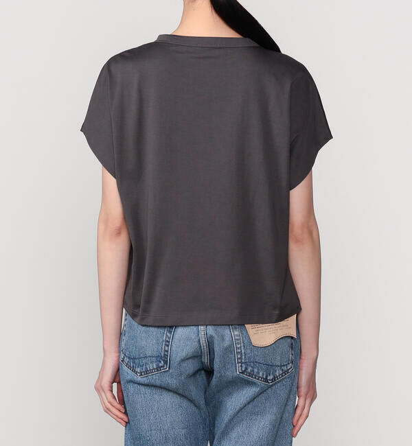 handvaerk「handvaerk | 60/2 キャップスリーブTシャツ SOLID WOMEN」|Tシャツ・カットソー|