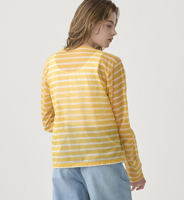 ORCIVAL「ORCIVAL | シースルー ボートネック長袖カットソー WOMEN」|Tシャツ・カットソー|