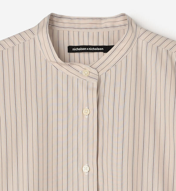  「nicholson & nicholson | 〈別注〉 コットン バックギャザーブラウス WOMEN」|シャツ・ブラウス|