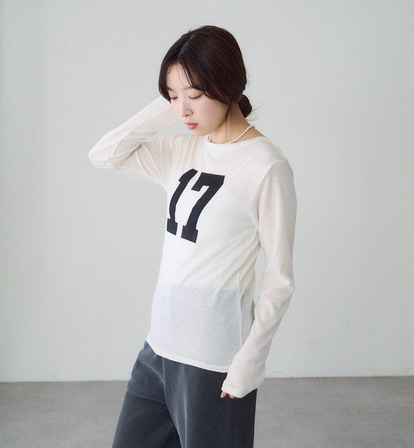  「ナンバリングロンＴ」|Tシャツ・カットソー|