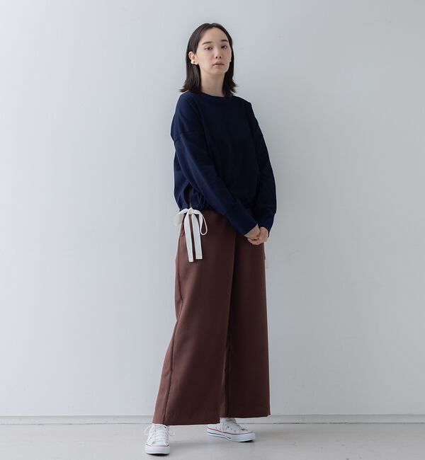 collex「微光沢リラックスワイドパンツ」|その他|