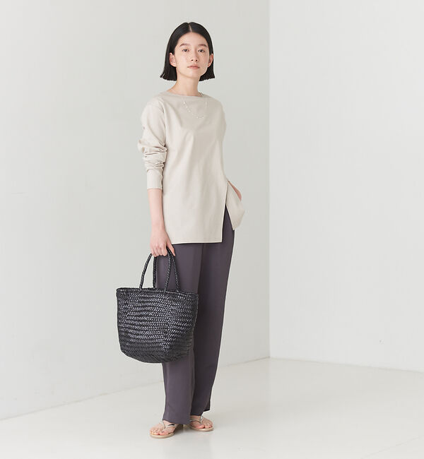 collex「＜手洗い可＞アシンメトリースリットプルオーバー」|Tシャツ・カットソー|