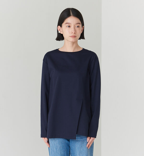 collex「＜手洗い可＞アシンメトリースリットプルオーバー」|Tシャツ・カットソー|