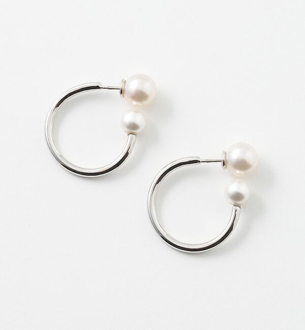 collex「【dignif】【金属アレルギー対応】ツインパールピアス」|ピアス|
