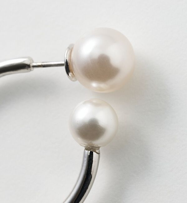 collex「【dignif】【金属アレルギー対応】ツインパールピアス」|ピアス|