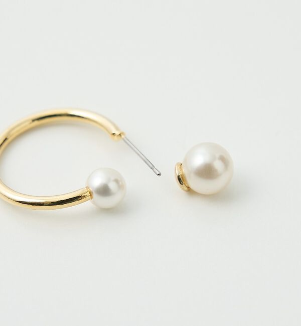 collex「【dignif】【金属アレルギー対応】ツインパールピアス」|ピアス|