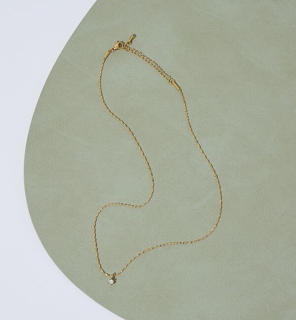 collex「【dignif】【金属アレルギー対応】ネックレス Petit Glass Poi」|ネックレス|ゴールド