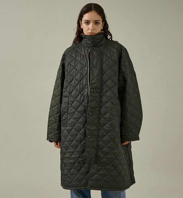 ABAHOUSE「【Barbour / バブアー】EXMOOR / エクスモア キルティング ステ」|ステンカラーコート|