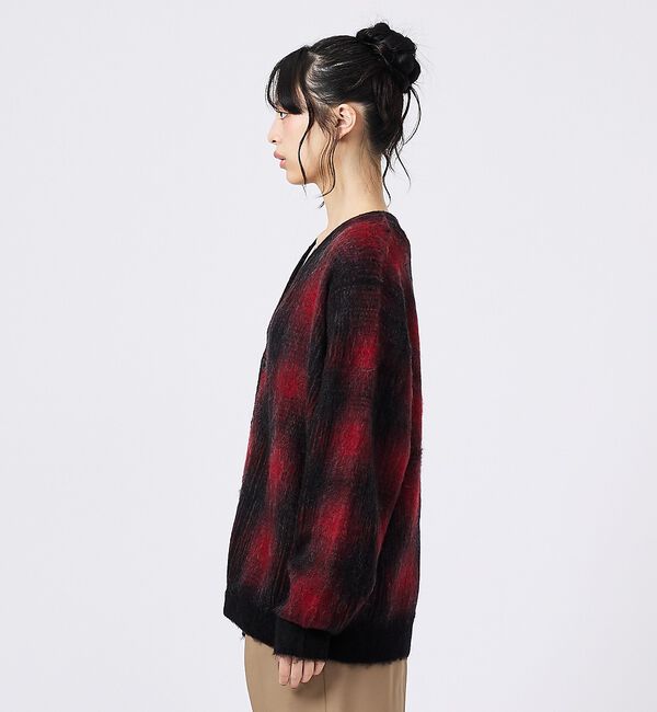 ABAHOUSE「【PENDLETON / ペンドルトン】Plaid Cardigan / プレイ」|カーディガン|
