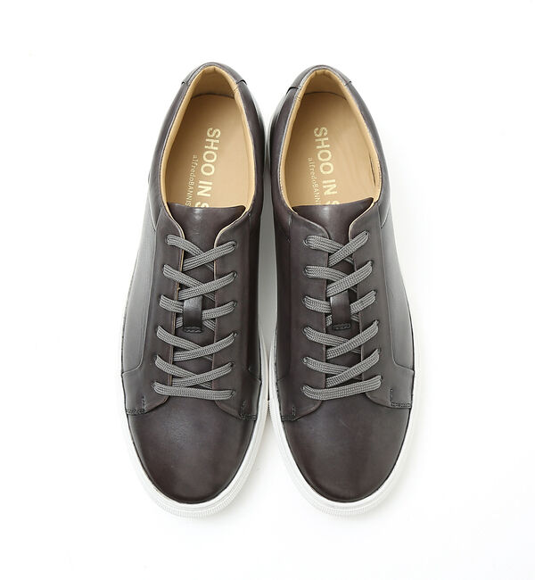 alfredoBANNISTER「【SHOO IN SHOE】究極のベーシック オールレザースニーカー」|スニーカー|