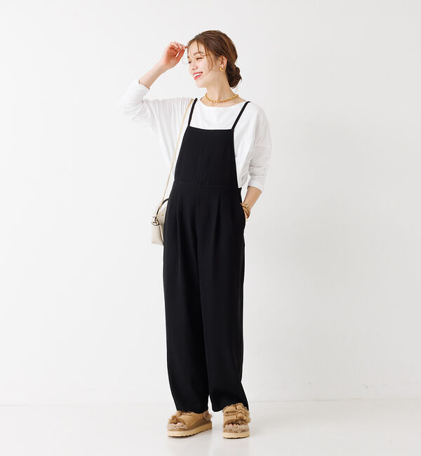 Rouge vif「ダブルクロス サロペット」|オールインワン|