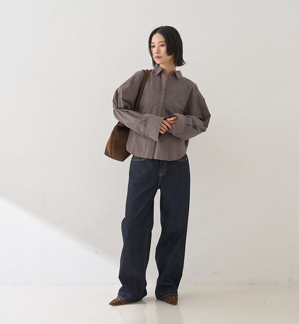Rouge vif「バックコクーンBIGシャツ」|シャツ・ブラウス|