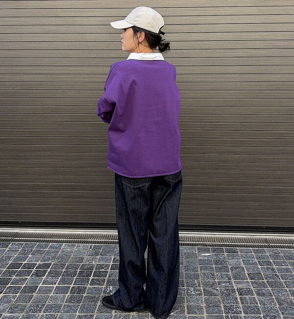 Rouge vif「【MICA＆DEAL / マイカ＆ディール】ラガーシャツ / ロングスリーブTシ」|Tシャツ・カットソー|