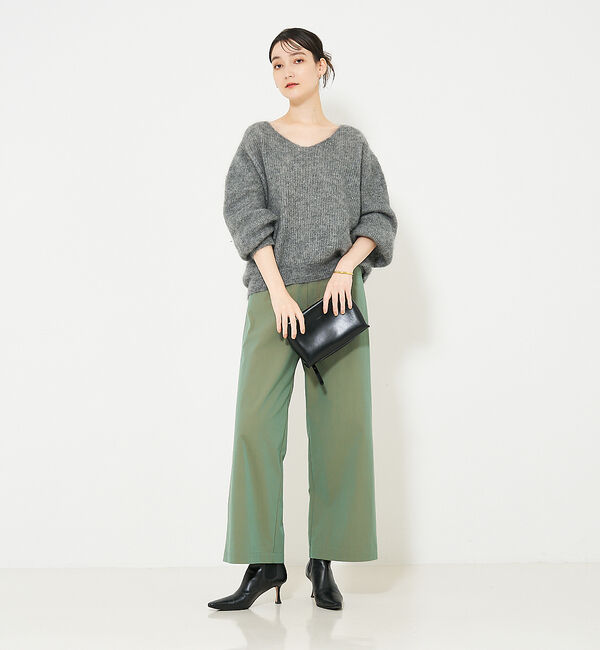 qualite「シャンブレーチノストレートパンツ」|その他|