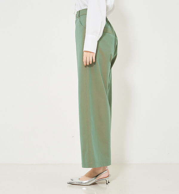 qualite「シャンブレーチノストレートパンツ」|その他|