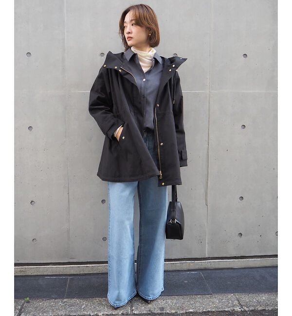 qualite「【春の定番アイテム！】ダブルドロストマウンテンパーカ」|パーカー|