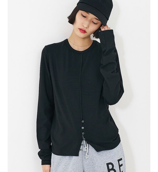 NOMINE「フロントラインスリット ロンT」|Tシャツ・カットソー|